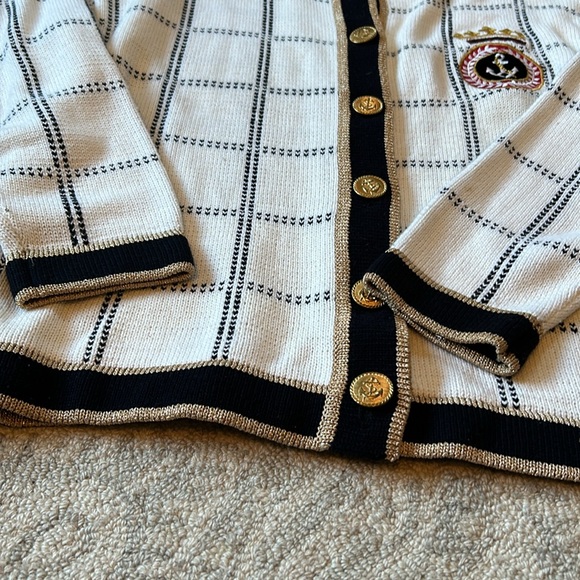 Vintage Prestige Woven Button Down Cardigan - Picture 4 of 5